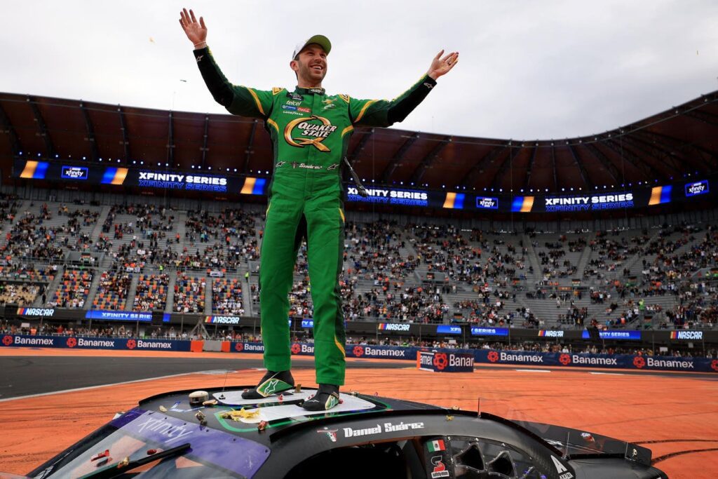 Daniel suarez's xfinity series victory in mexico can create job