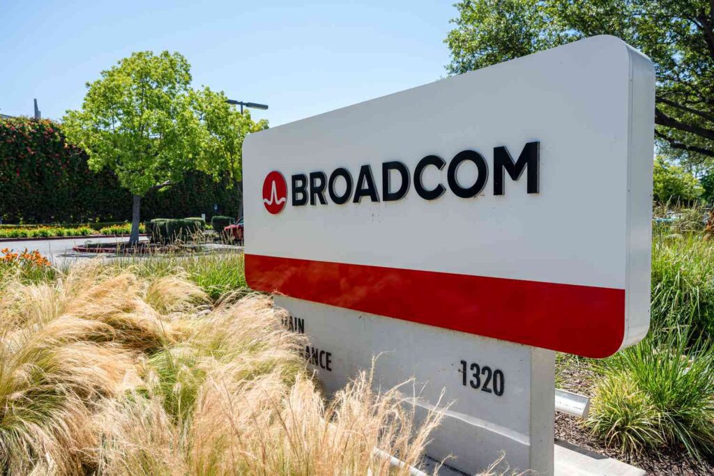 This is where traders expect broadcom stocks to go on