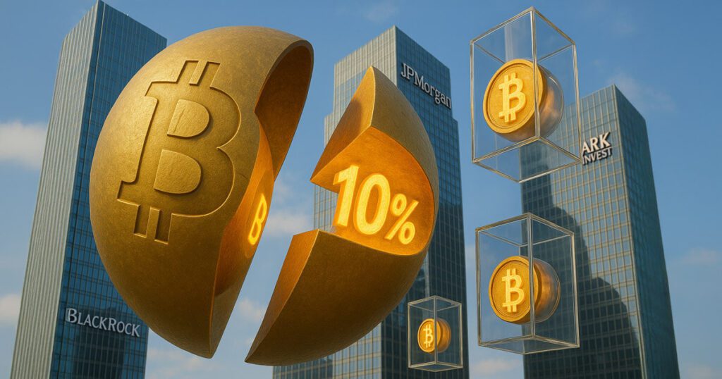 Corporate bitcoin finance company owns 1/10 bitcoin